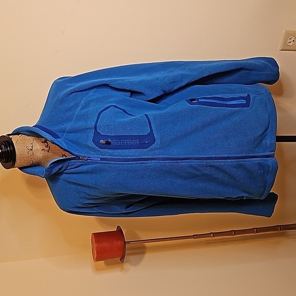 Marmot Men's blue jacket size Medium - Picture 2 of 9